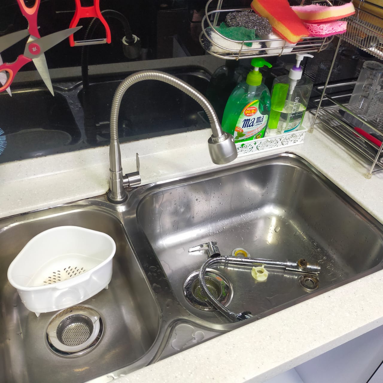 Adjustable Basin Tap Replacement 1