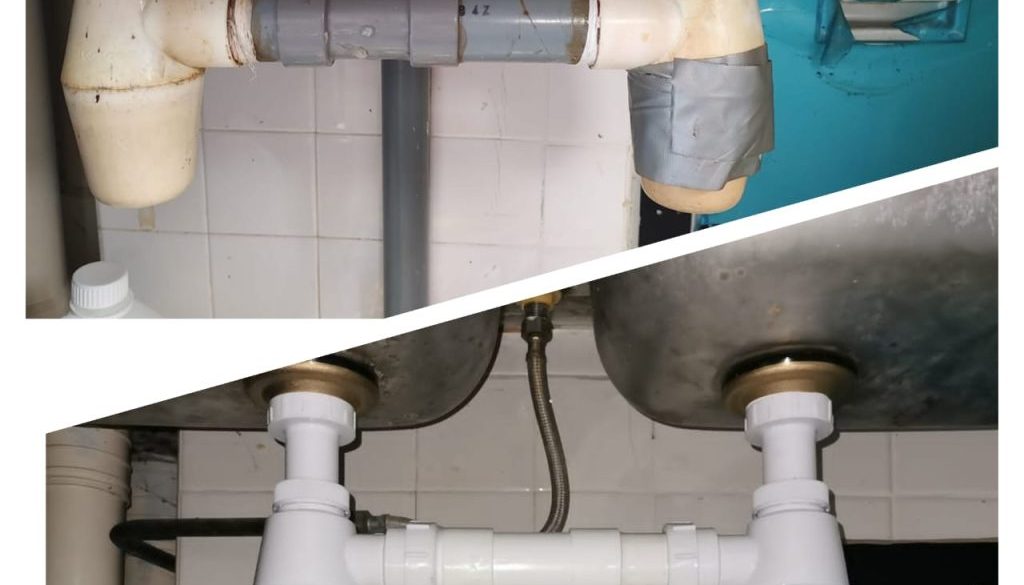 B&A 2 (Clear Choke And Replace Bottom Trap)