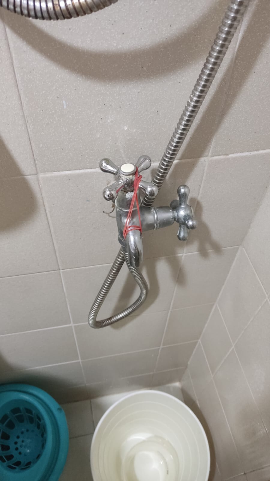 Supply And Replace Double Headed Tap 1