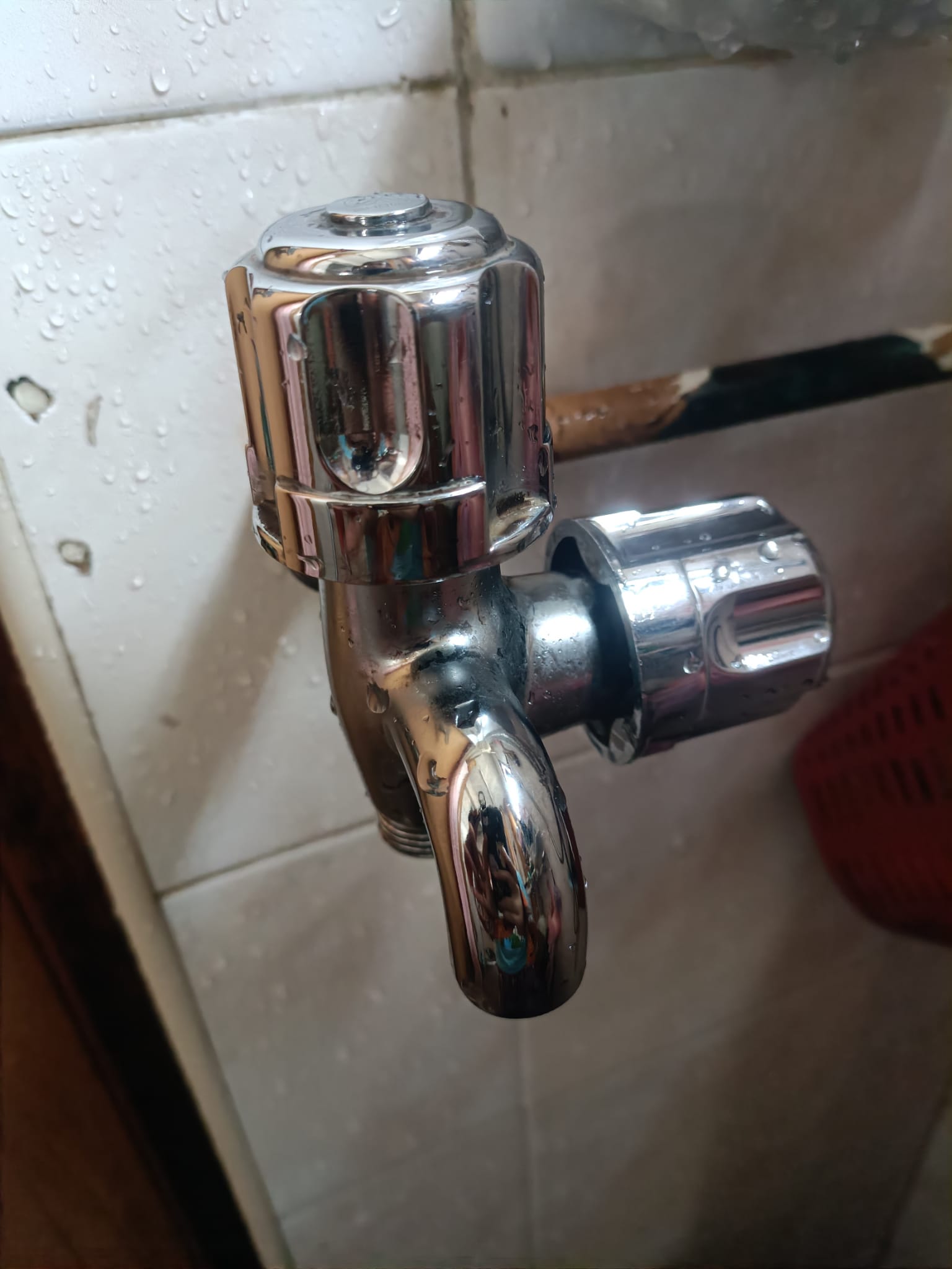 Supply And Replace New Double Headed Tap 3