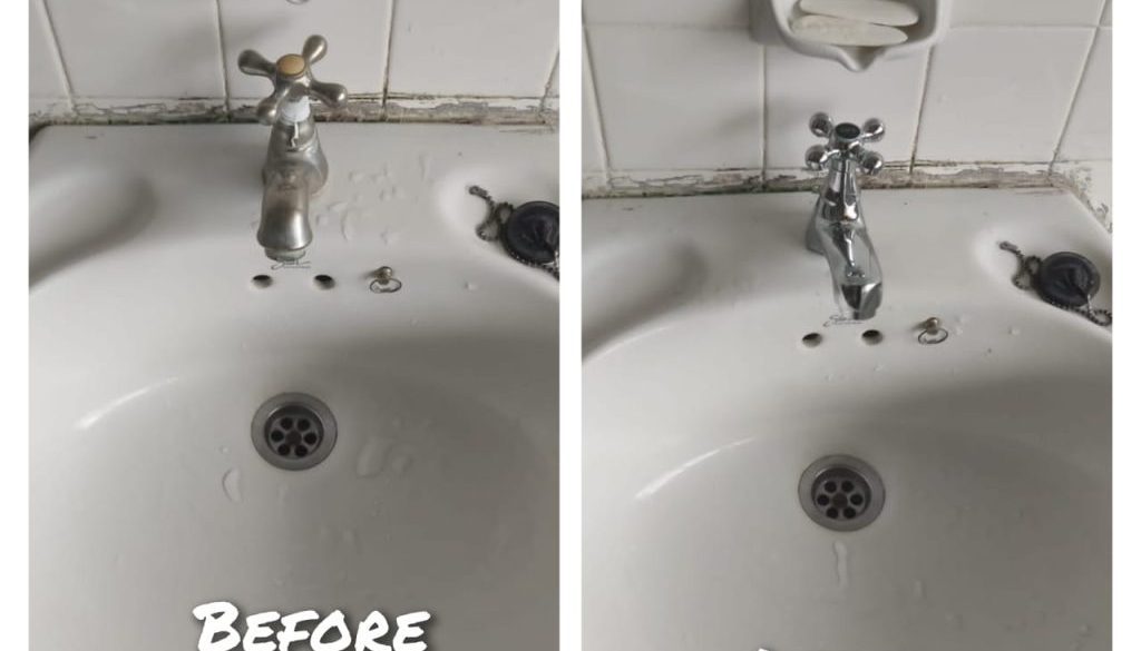 B&A 5 Supply And Replace New Water Tap